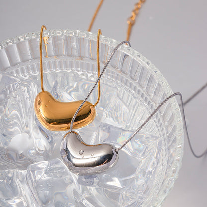 Stainless steel 18k gold-plated necklace