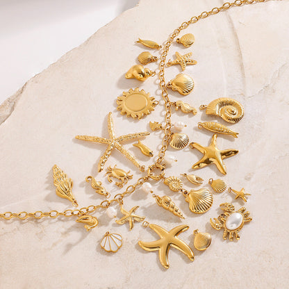 Stainless Steel  Jewelry Accessories DIY Pendant