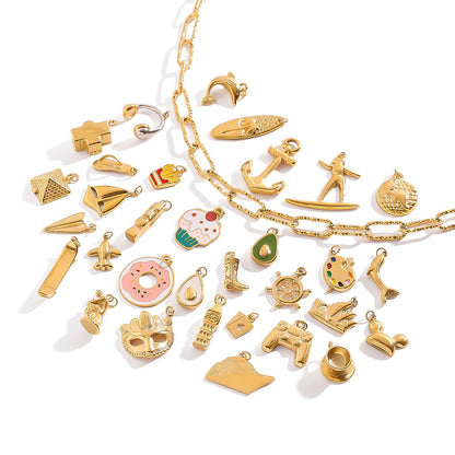 Stainless Steel  Jewelry Accessories DIY Pendant