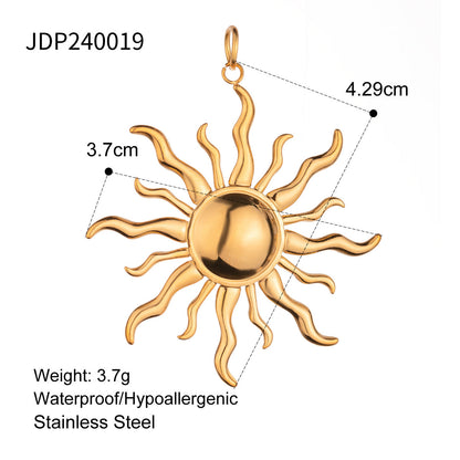 Stainless Steel Ocean Series Jewelry Accessories DIY Pendant
