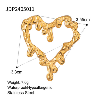 Stainless Steel Jewelry Accessories DIY Pendant