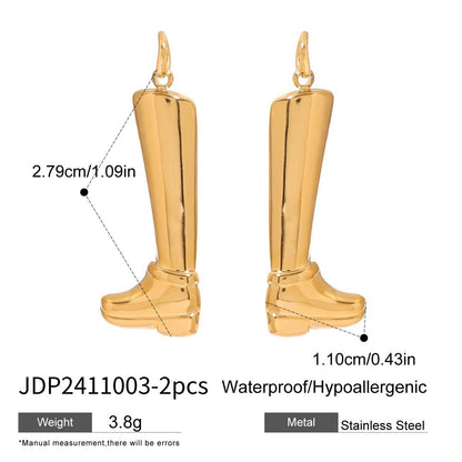 Stainless Steel Jewelry Accessories DIY Pendant