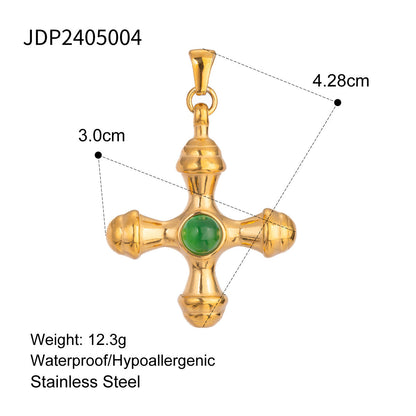 Stainless Steel Jewelry Accessories DIY Pendant