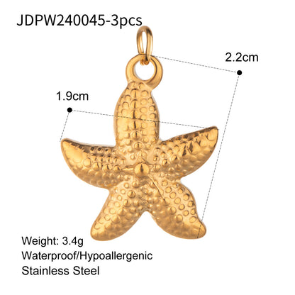 Stainless Steel Jewelry Accessories DIY Pendant