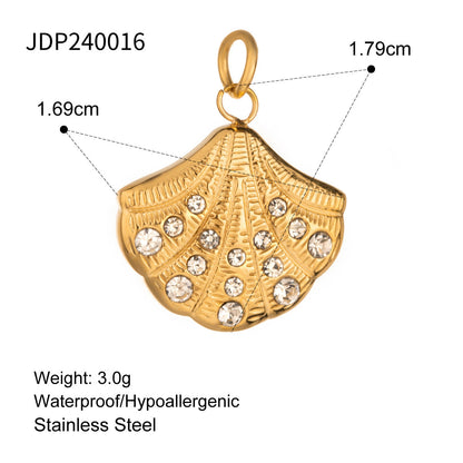 Stainless Steel Ocean Series Jewelry Accessories DIY Pendant