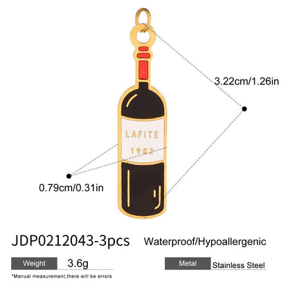 Stainless Steel  Jewelry Accessories DIY Pendant