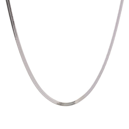 Stainless steel snake bone necklace