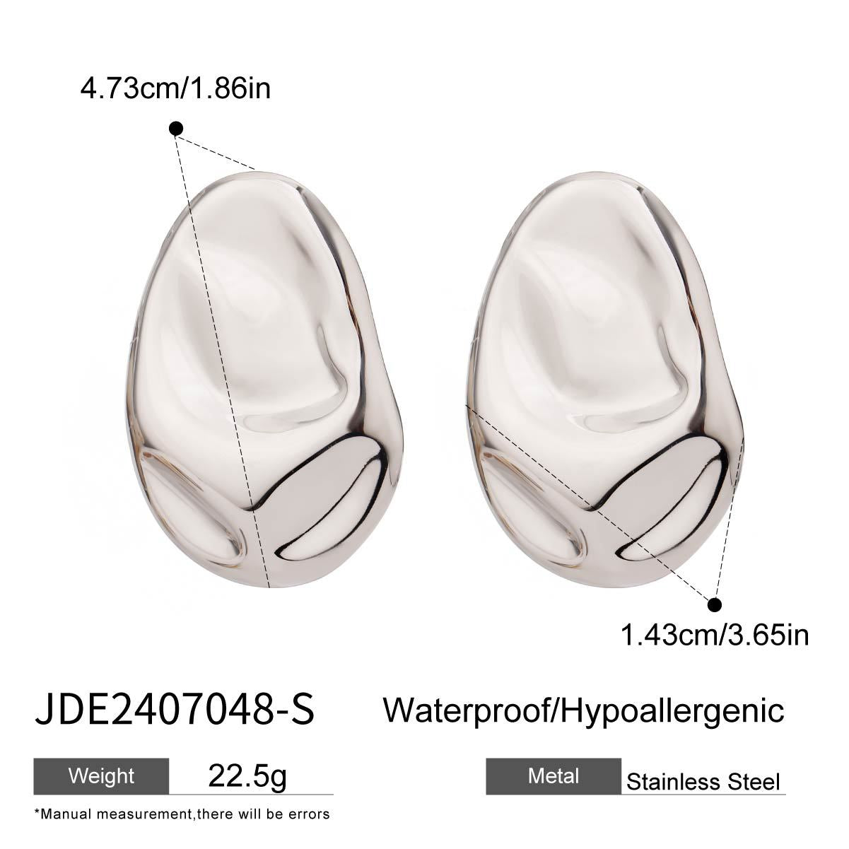 Stainless steel earrings