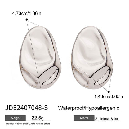 Stainless steel earrings